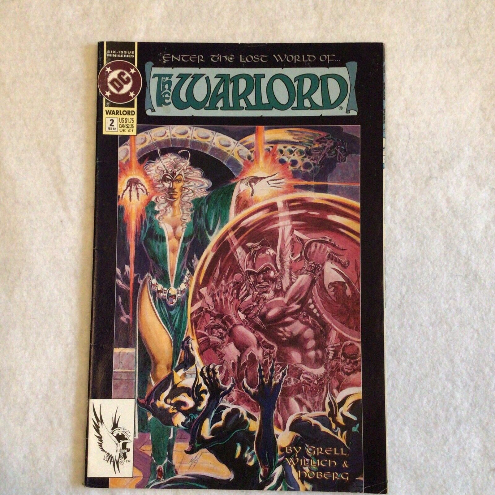 COMIC - DC Comics The WARLORD - Enter the lost world... - Feb 1992- (8851)