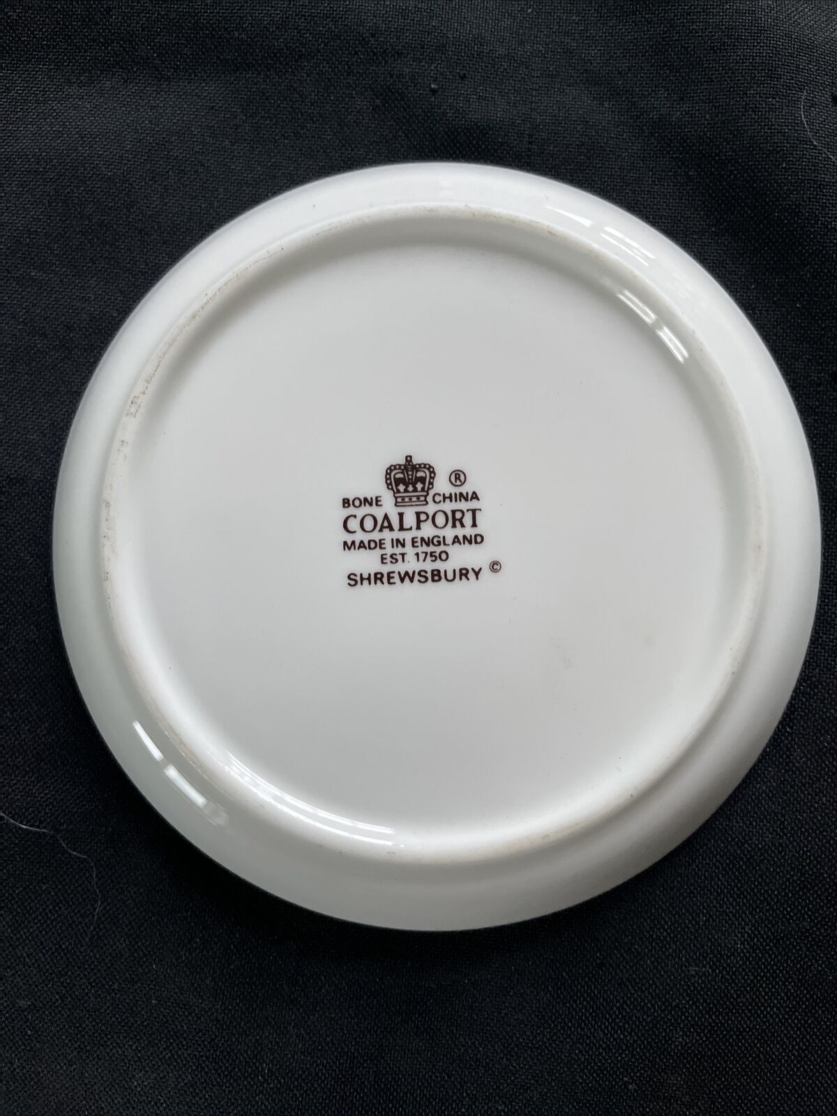 Coalport Bone China Pin Dish mint condition floral collectors - (9372)