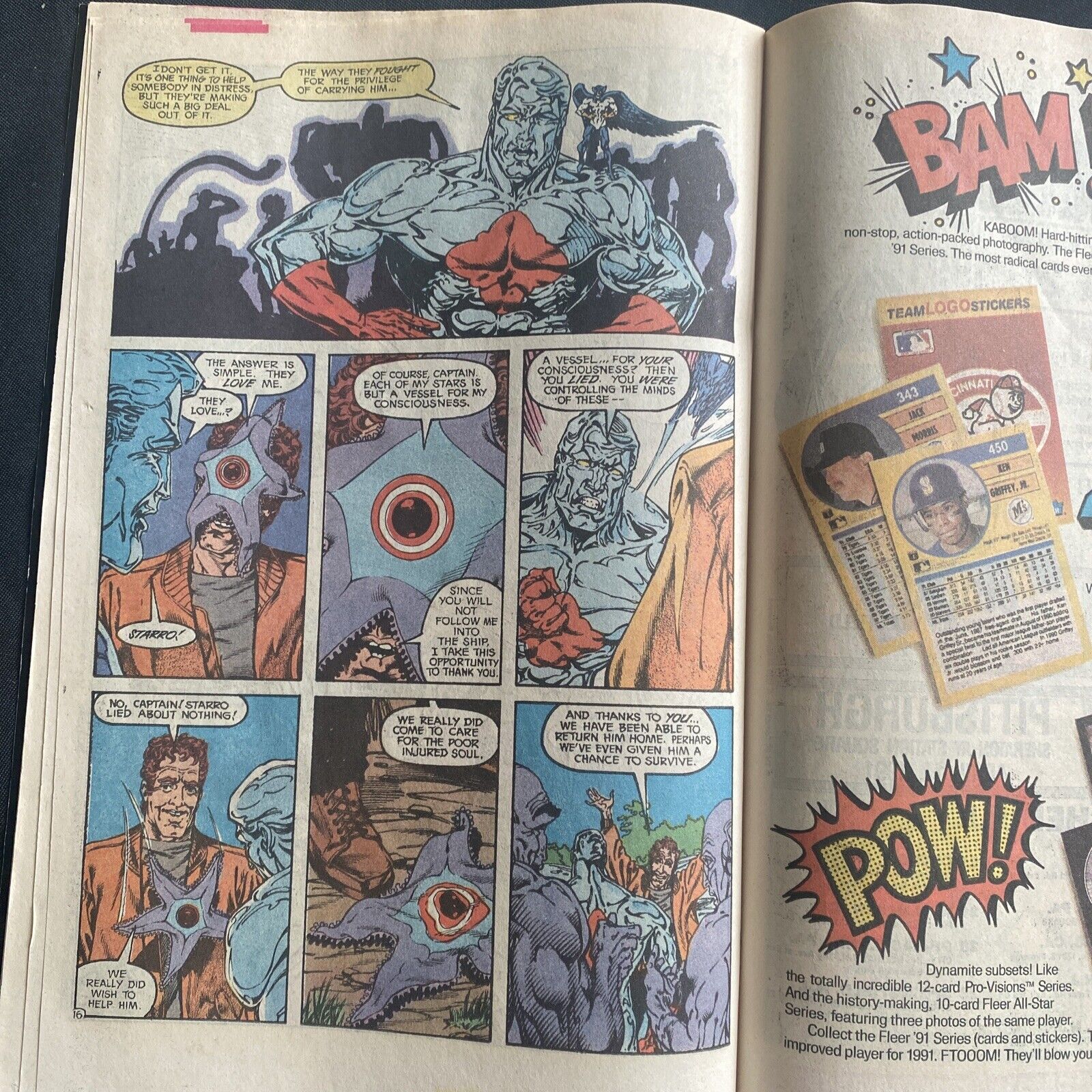 COMIC - DC Comics Justice League EUROPE - May 1991 - New York - (8781)