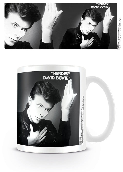 MUG Boxed Ceramic - MUSIC - David Bowie HEROES