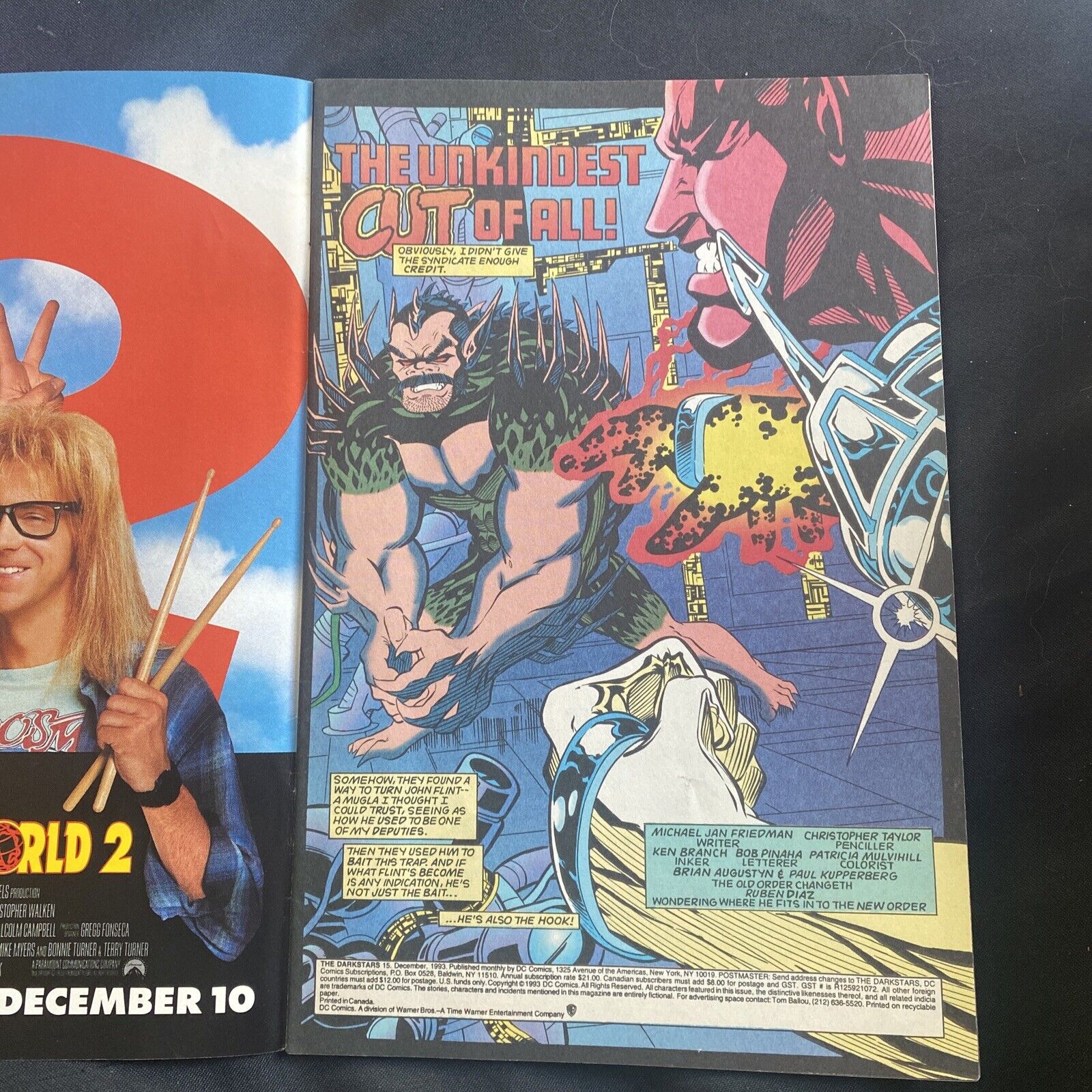 COMIC - DC Comics DARKSTARS Annihilator 171  - Dec 1993 - New York - (8820)