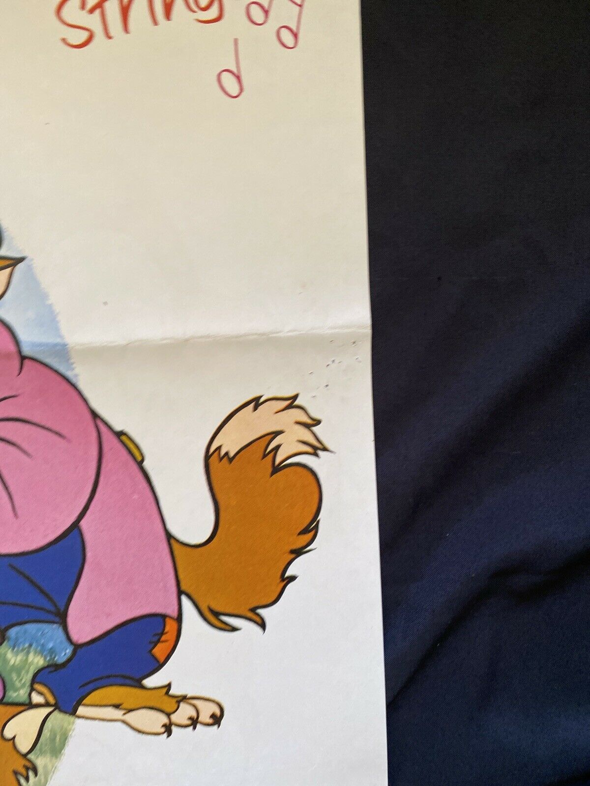 ORIGINAL UK QUAD POSTER - Disney's Pinocchio (1978 re-release) - (6566)