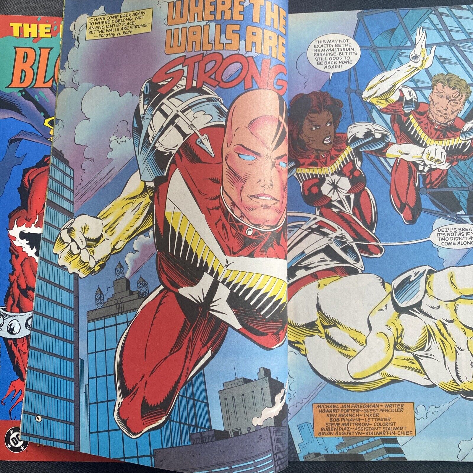 COMIC - DC Comics DARKSTARS Abduction of John Flint - Oct 1993  - USA - (8819)