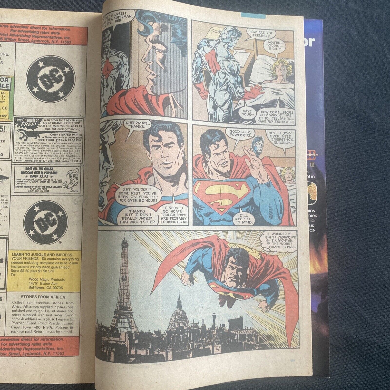 COMIC - DC Comics Justice League EUROPE - Dec 1989 - Superman - (8789)
