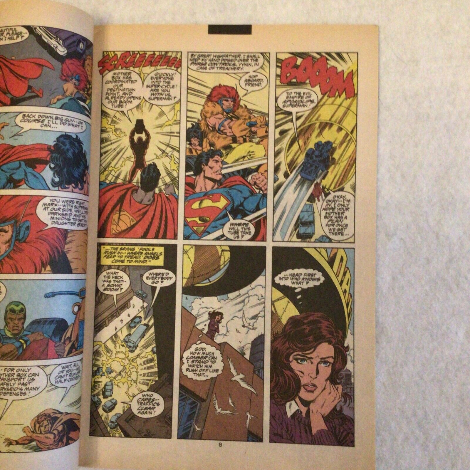 COMIC - DC Comics SUPERMAN IN SUPER TOWN - Oct 1992 - Forever People - (8864)