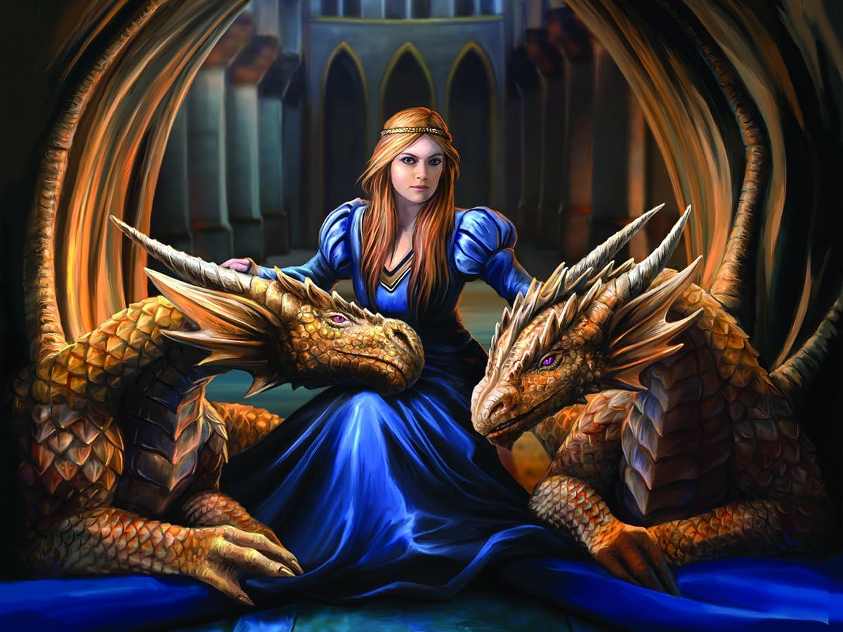 Jigsaw Puzzle 500 Pcs Prime 3D Anne Stokes - Fierce Loyalty