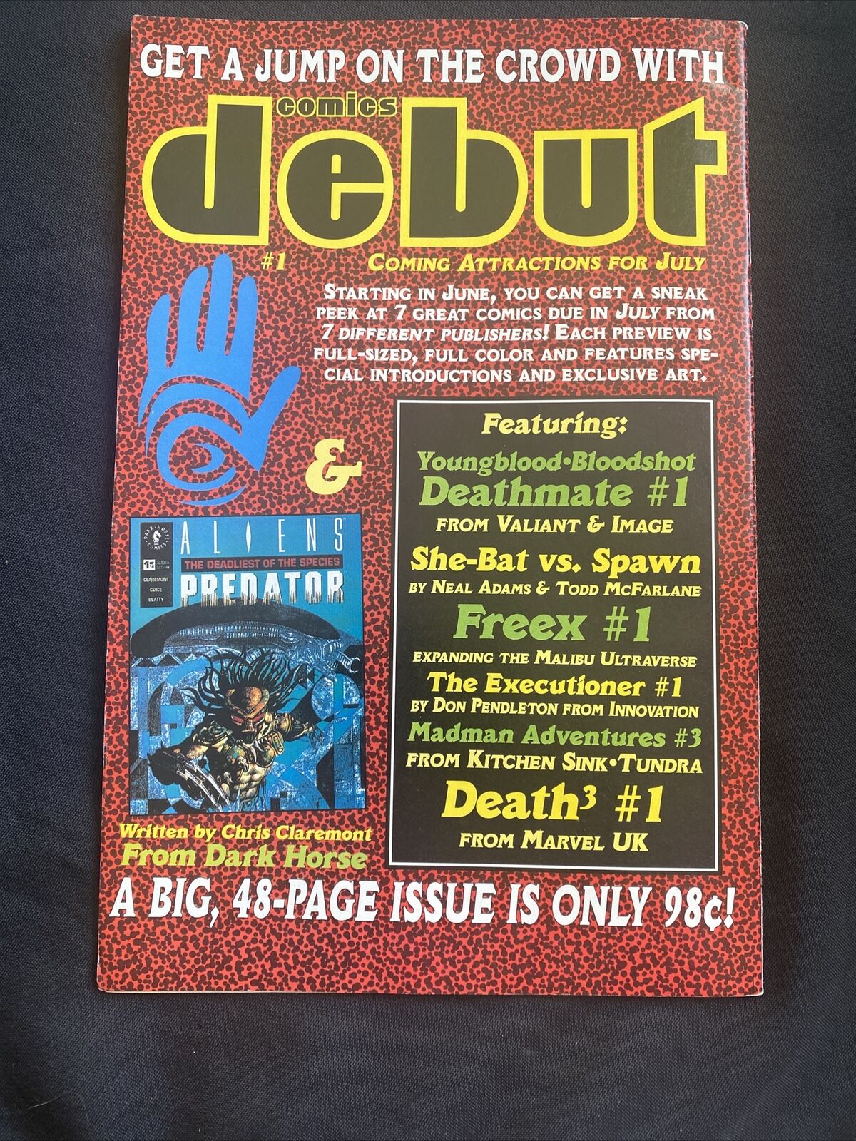 COMIC  - DARK HORSE Comics - Chairman Madwoman Sovay July 1993 - (8754)