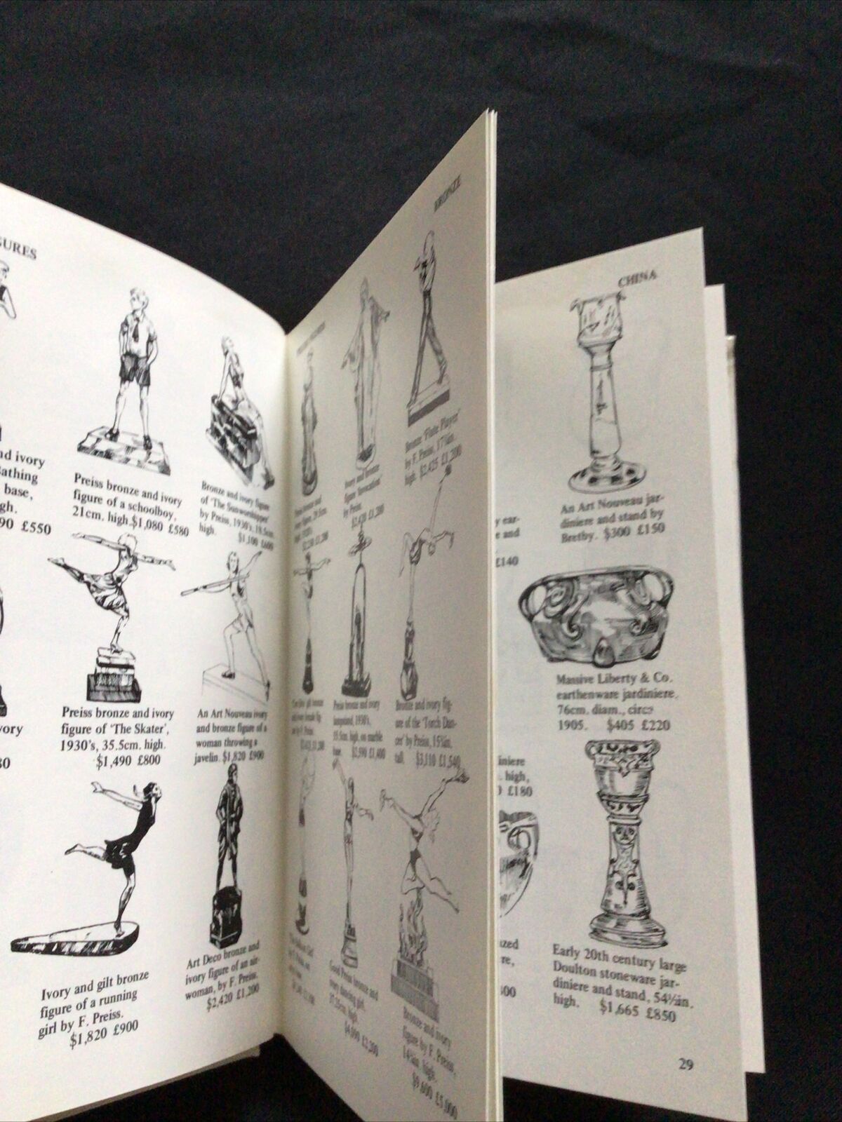 BOOK - Lyle pocket Antiques & Their Values 1979 - ART NOUVEAU & DECO - (8591)