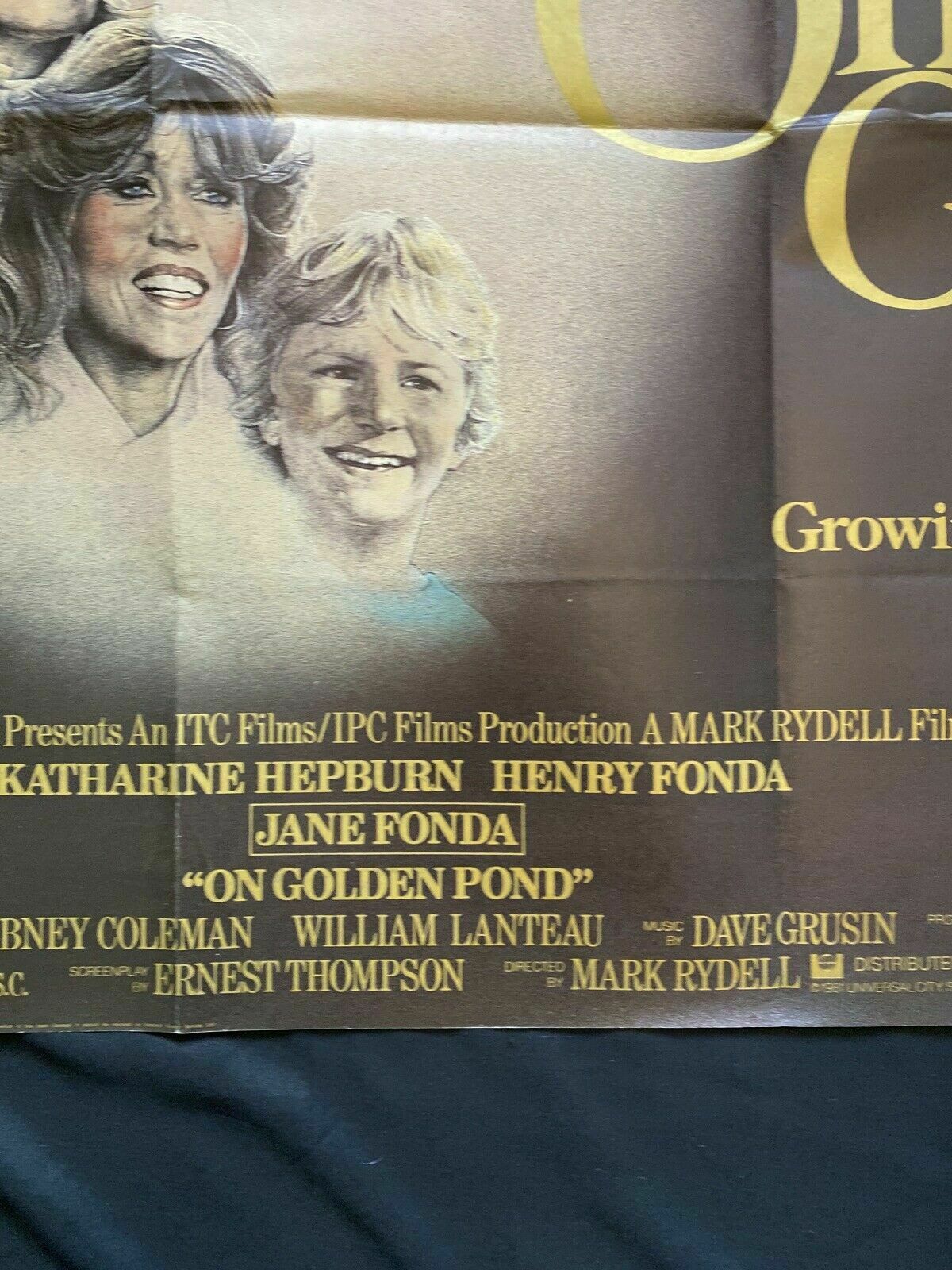 ORIGINAL UK QUAD POSTER - On Golden Pond - 1981 - 30" x 40" - (6556)
