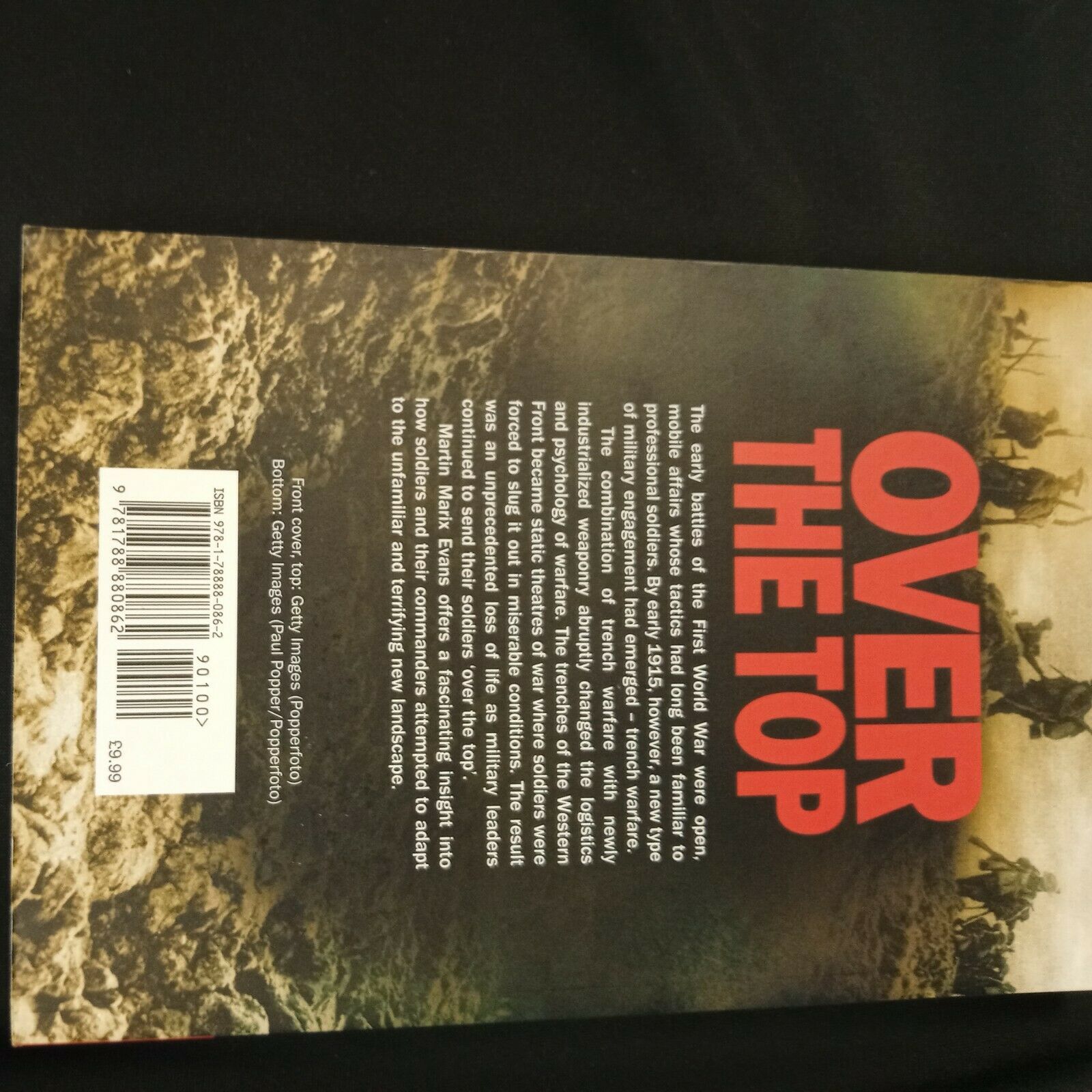 BOOK - Over The Top  - Martin Marix Evans PB- (8194)
