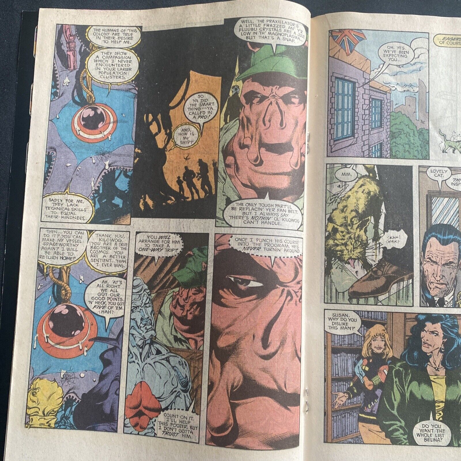 COMIC - DC Comics Justice League EUROPE - May 1991 - New York - (8781)