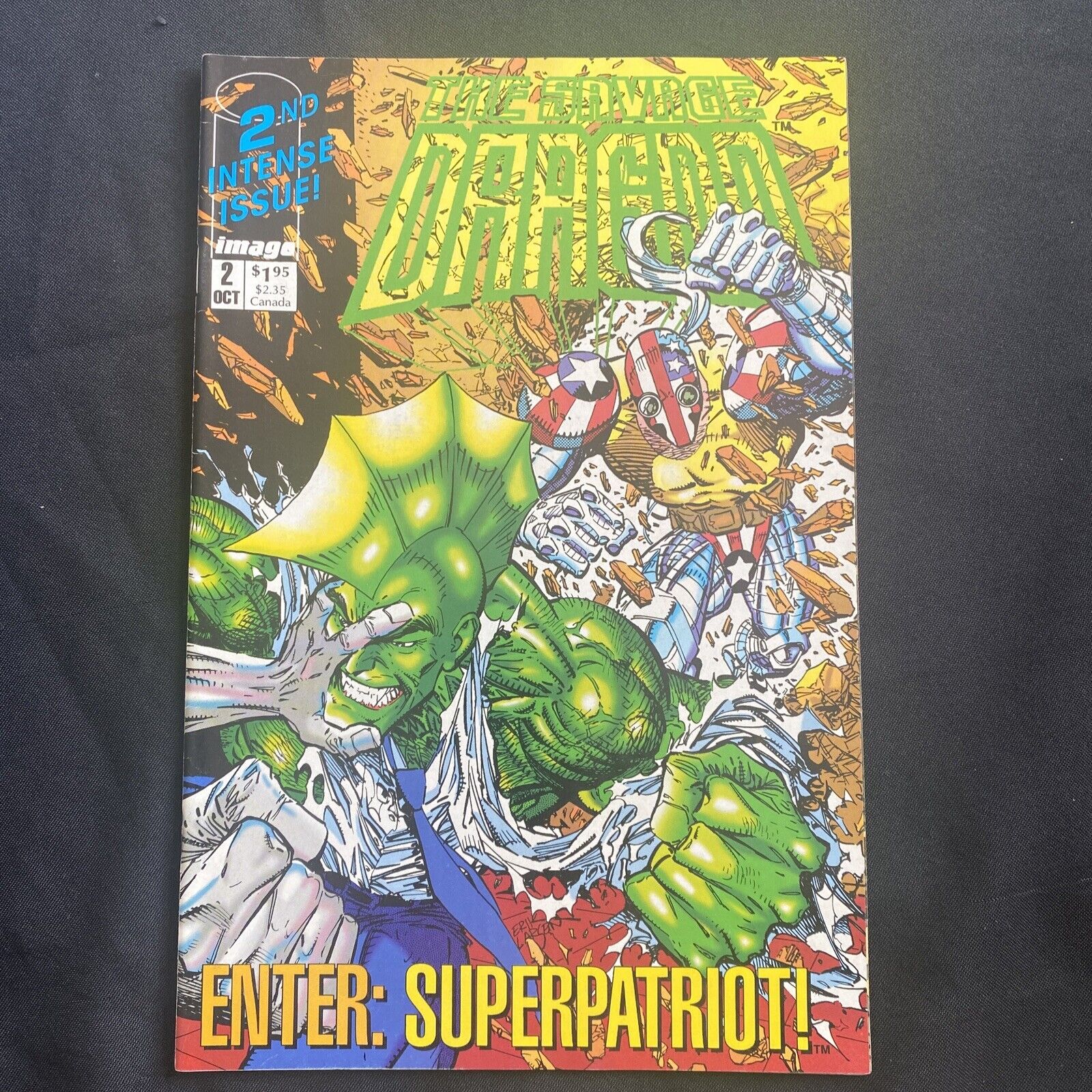 COMIC  - IMAGE Comics - THE SAVAGE DRAGON Oct 1992 #2 Erik Larson - (8760)