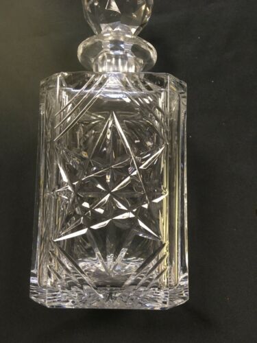 Edinburgh Crystal Commemorative decanter Charles & Diana 377/1000 cert - (7365)