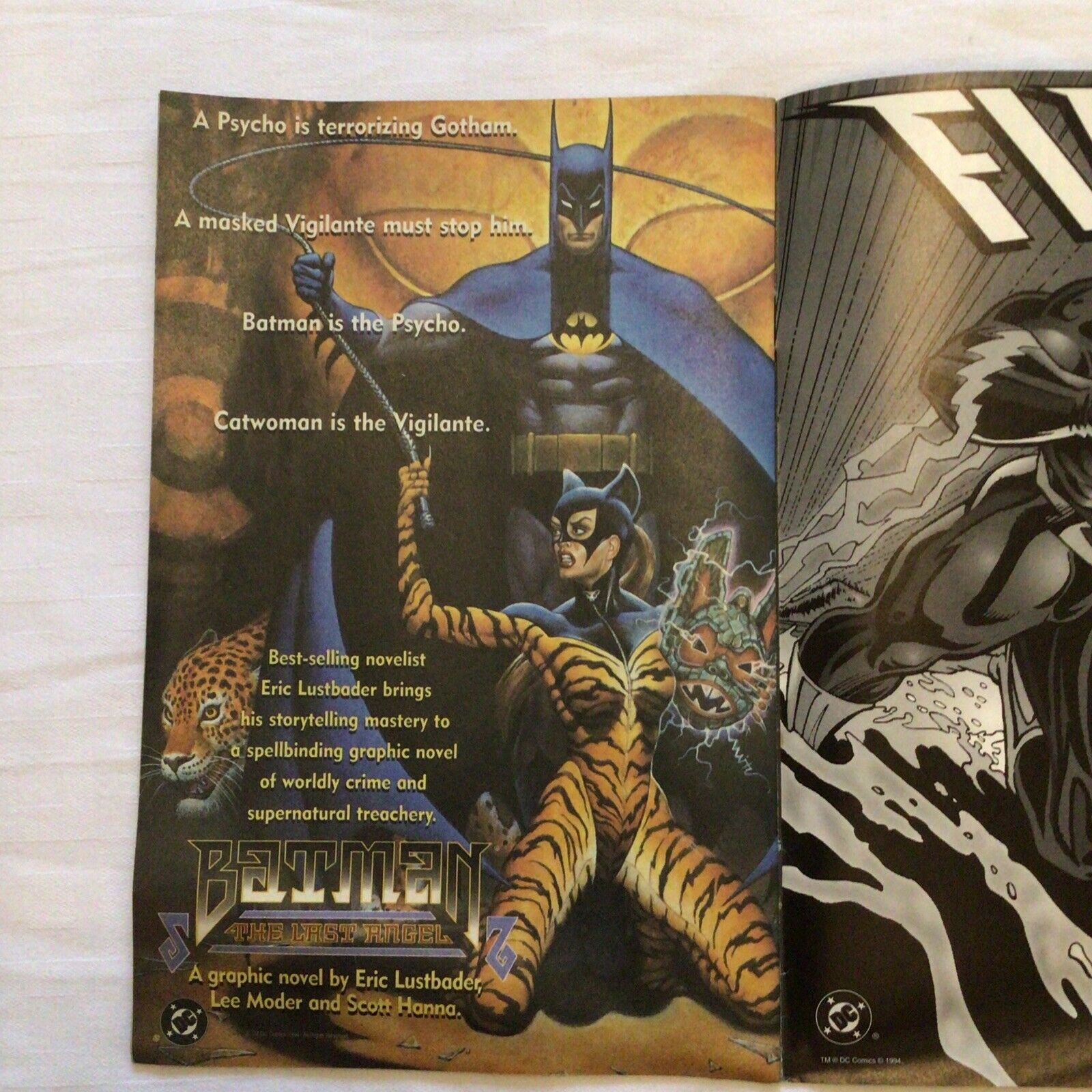 COMIC - DC Comics ANIMA The beginning of tomorrow - Oct 1994 - New York - (8869
