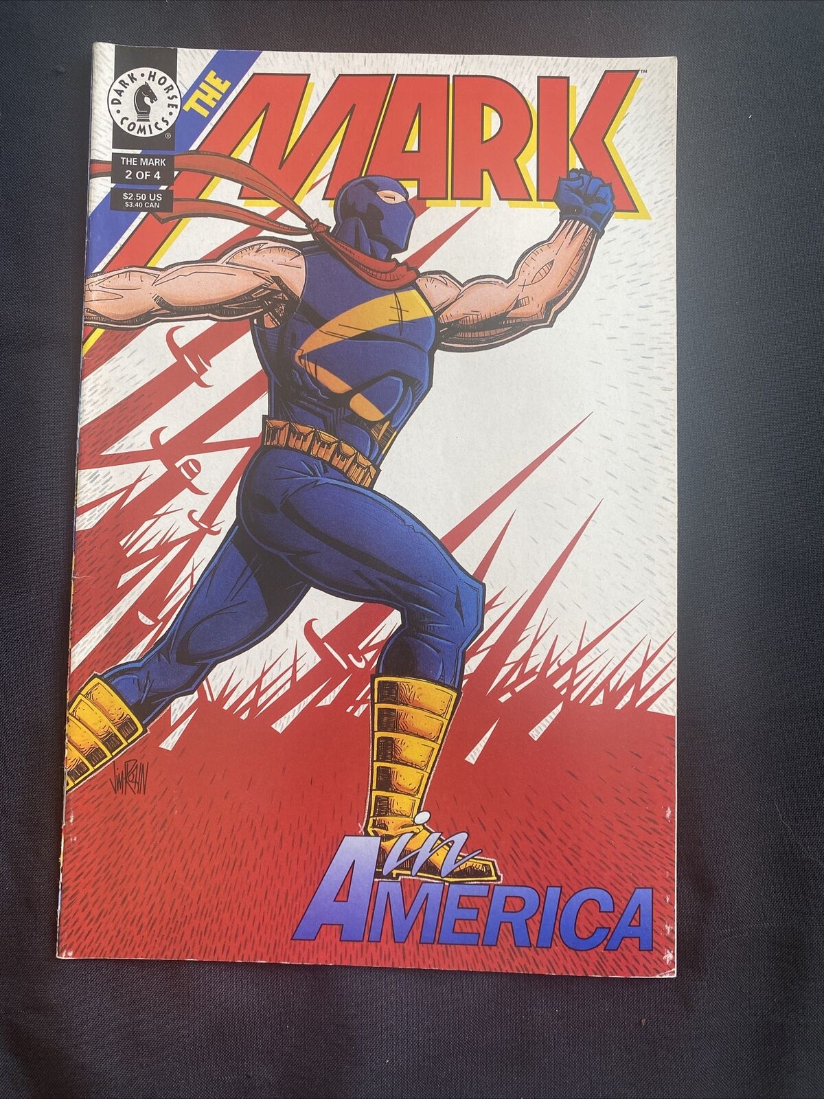 COMIC  - DARK HORSE Comics - The MARK in AMERICA #2 Jan 1994 - (8755)