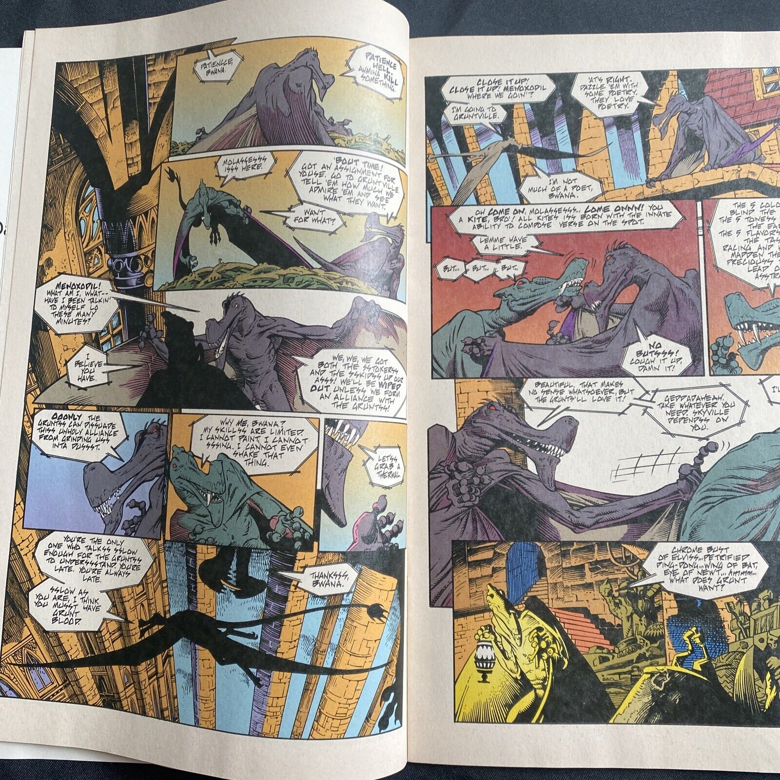 COMIC - EPIC Comics - Heavy Hitters FEUD - Aug 1993 - (8778)