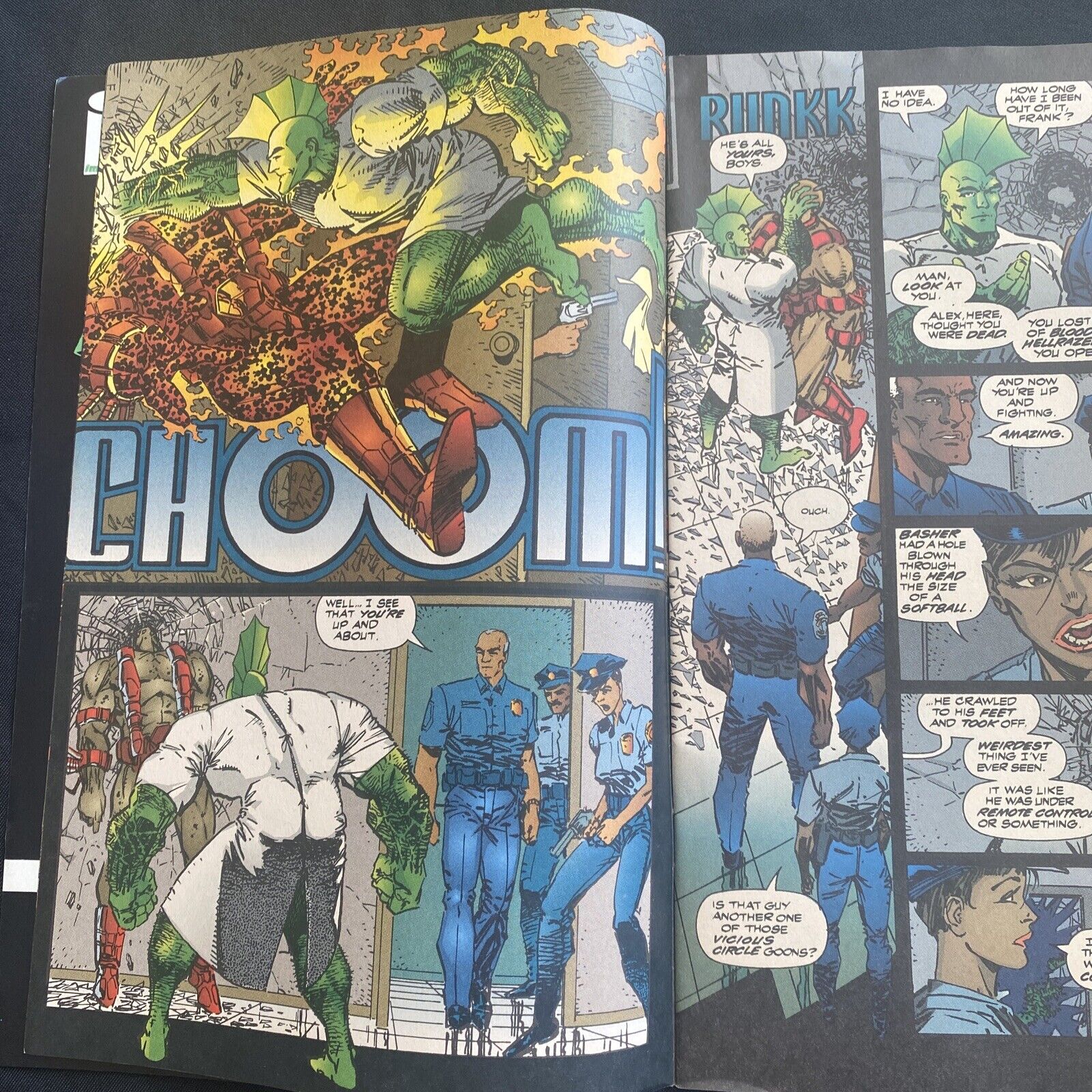 COMIC  - IMAGE Comics - THE SAVAGE DRAGON Dec 1992  #3 Erik Larson- (8758)