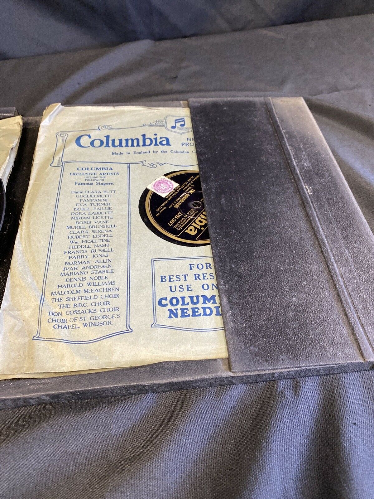 Columbia Gilbert & Sullivan The Gondoliers 6 x 78rpm records - (7126)