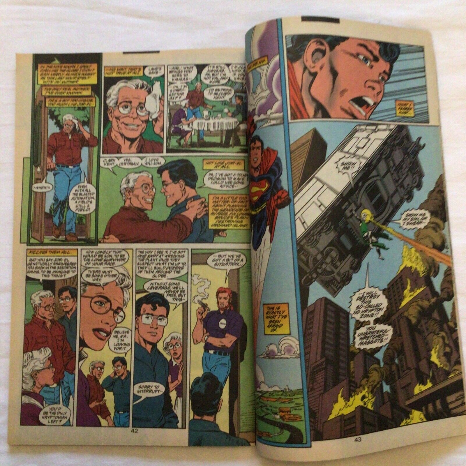 COMIC - DC Comics SUPERMAN The Man of Steel  ANNUAL 1994 - New York (8878)