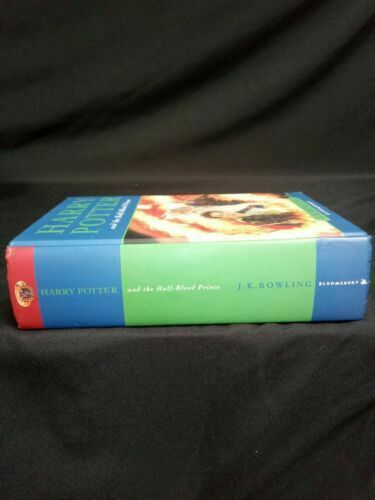 Harry Potter and the Half Blood prince 1st Edition HB with MISPRINT NO DJ (6996