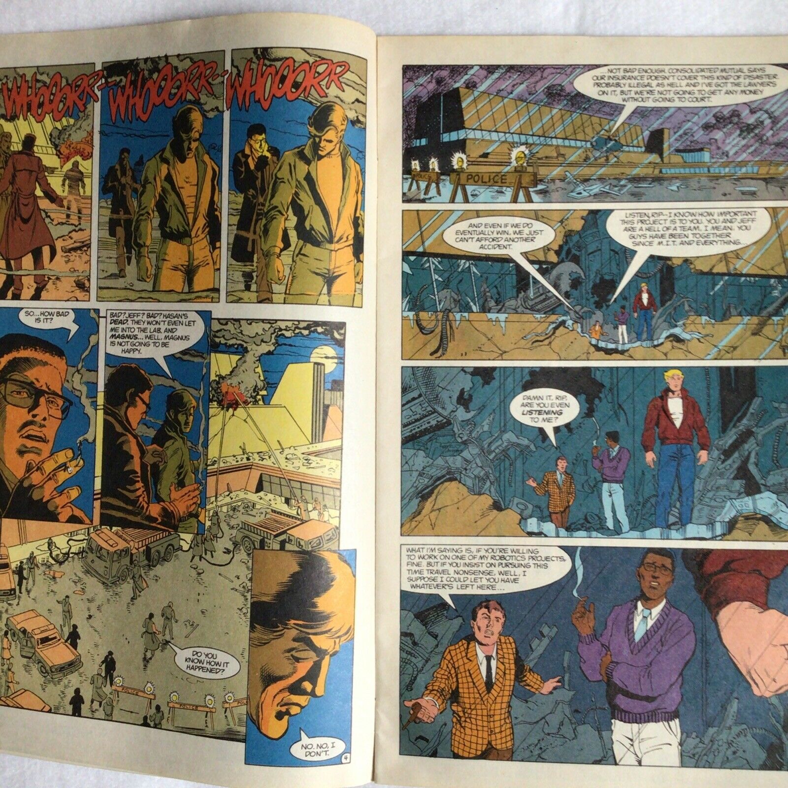 COMIC - DC Comics  TIME MASTERS - Feb 1990 - New York (8891)