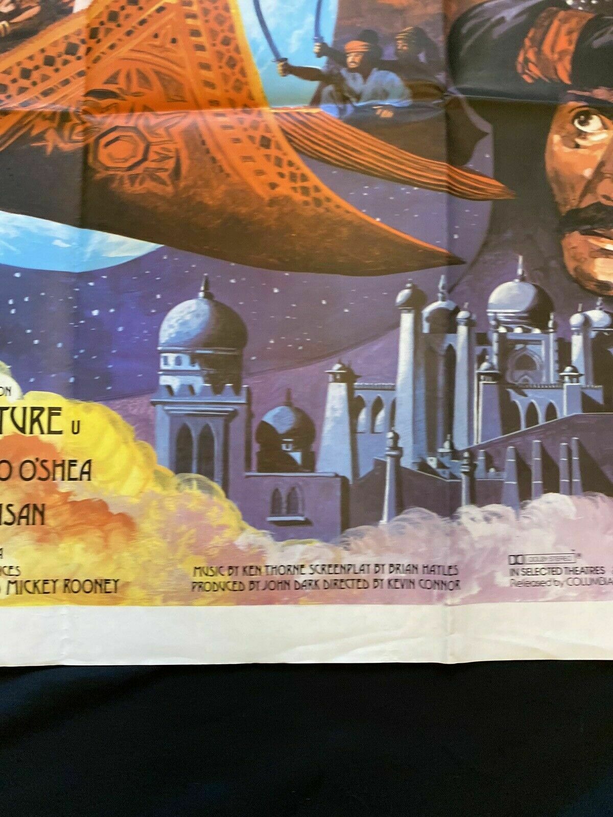 ORIGINAL UK QUAD POSTER - Arabian Adventures - 1979 30" x 40" - (6542)