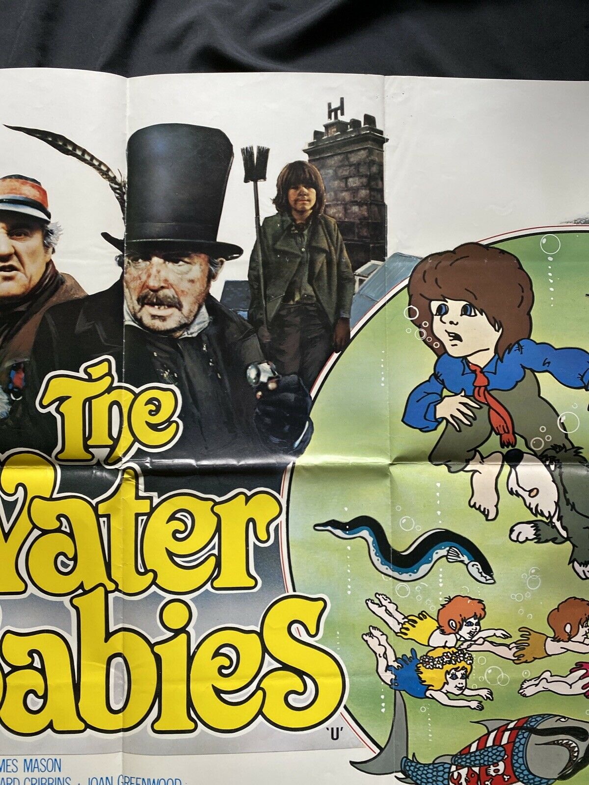ORIGINAL UK QUAD POSTER - Waterbabies - 1978 - 30" x 40" - (6562)