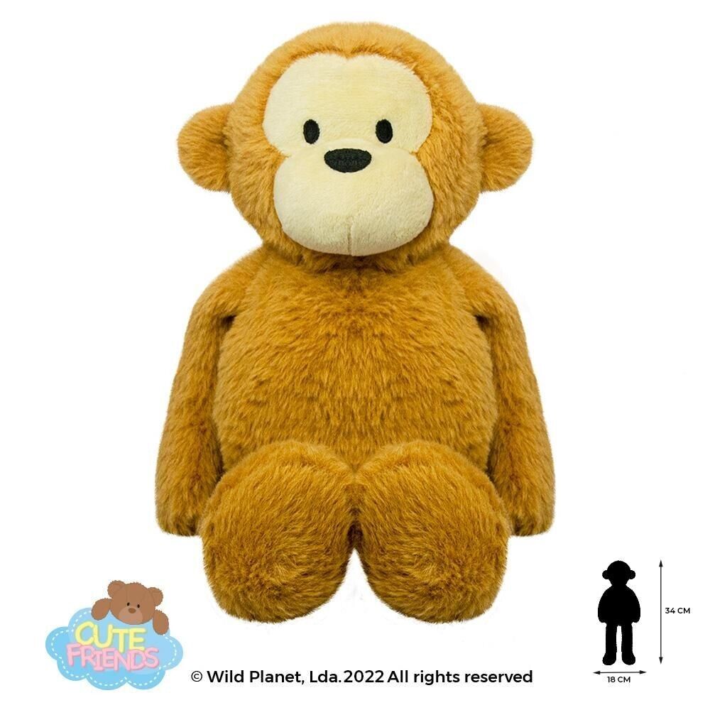 All About Nature Cute Friends - Soft Plush Age 0+ - Monkey 33cm - K8732