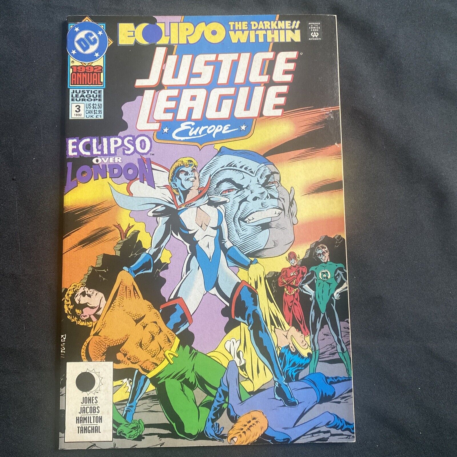 COMIC - DC Comics JUSTICE LEAGUE EUROPE The ANNUAL - ECLIPSO - 1992 - (8800)