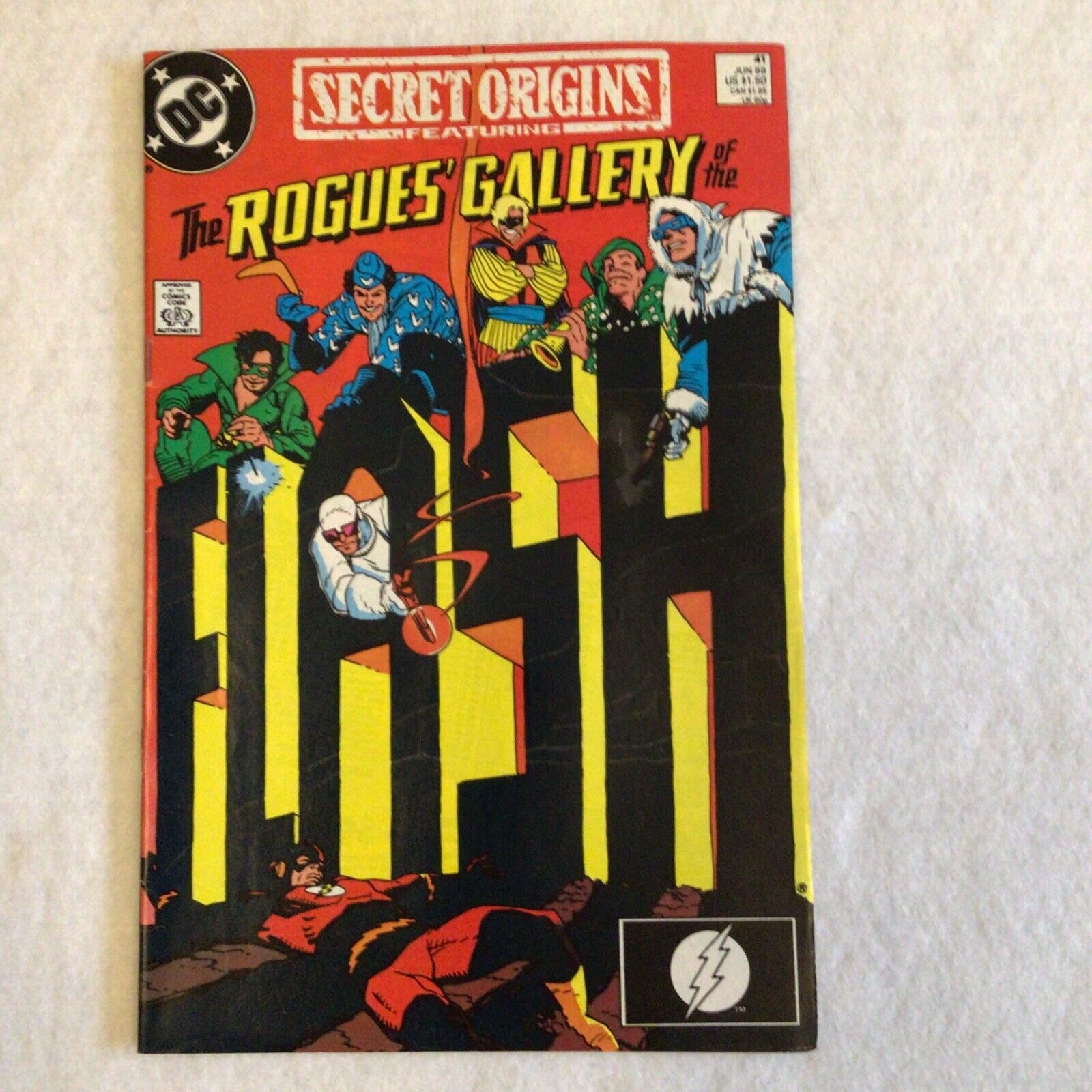 COMIC - DC Comics The rogues Gallery of the FLASH - Jun 1989 - New York - (8862