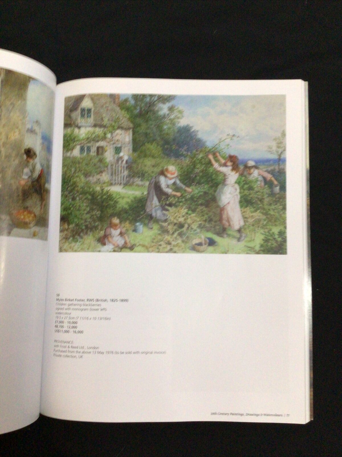 BOOK - BONHAMS - 19th Century Paintings Drawings & Watercolours 2012 - (8600)