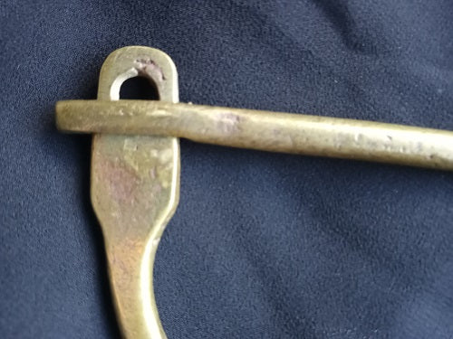 British Military WWII Kit Bag Lock 1942-45 Solid Brass excellent condition (8280