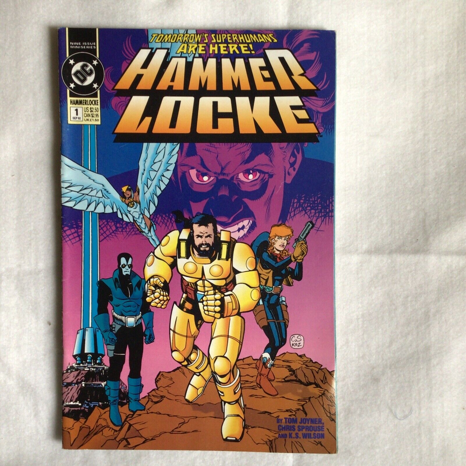 COMIC - DC Comics  HAMMER LOCKE Now These Her princes - Sep 1992 - (8886)