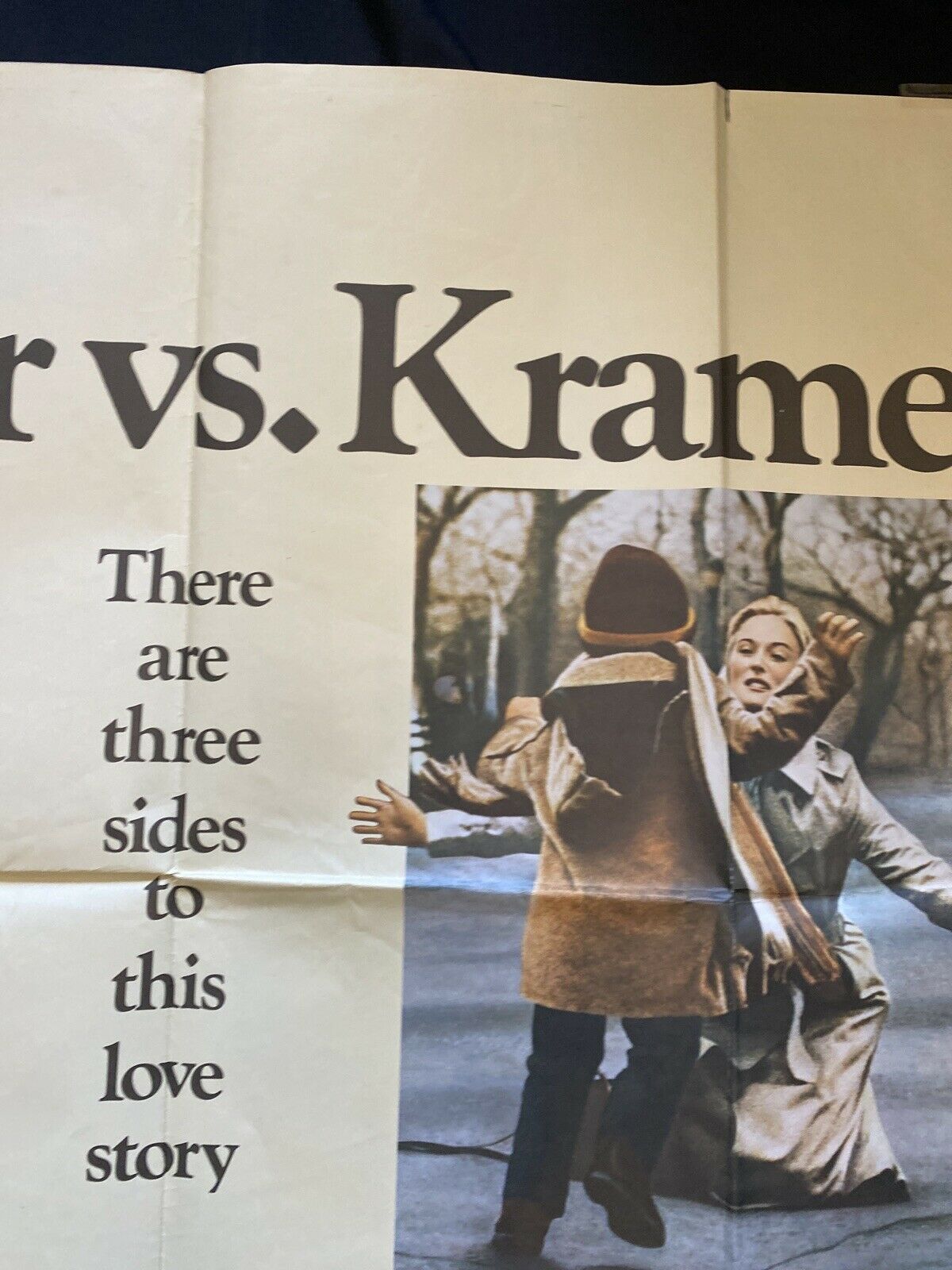 ORIGINAL UK QUAD POSTER - Kramer v Kramer - 1979 30" x 40" - (6565)