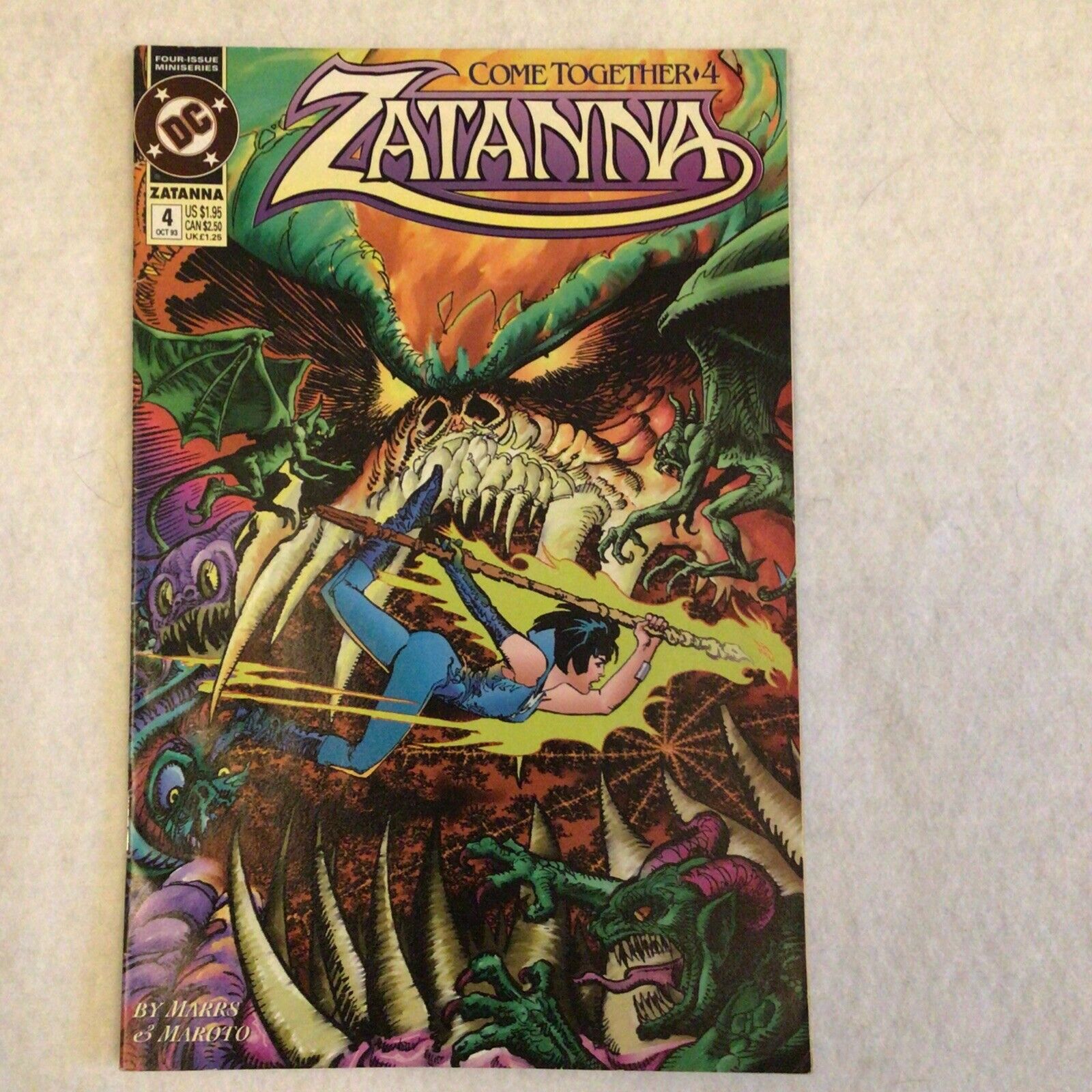 COMIC - DC Comics ZATANNA Come together #4 - Oct 1993 - New York - (8866)