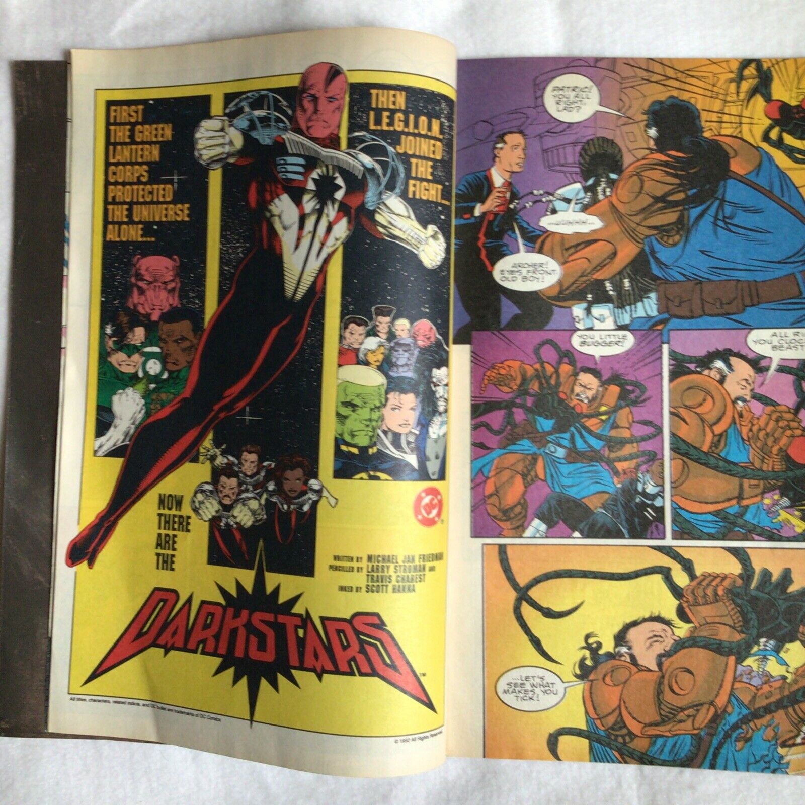 COMIC - DC Comics  HAMMER LOCKE vs THE PHADE Return to Olympus Oct 1992 - (8885