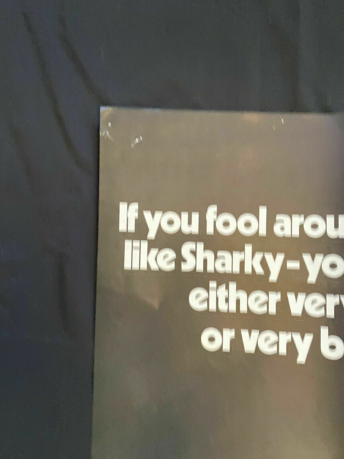 ORIGINAL UK QUAD POSTER - Sharky's Machine - 1981 - 30" x 40" - (6549)
