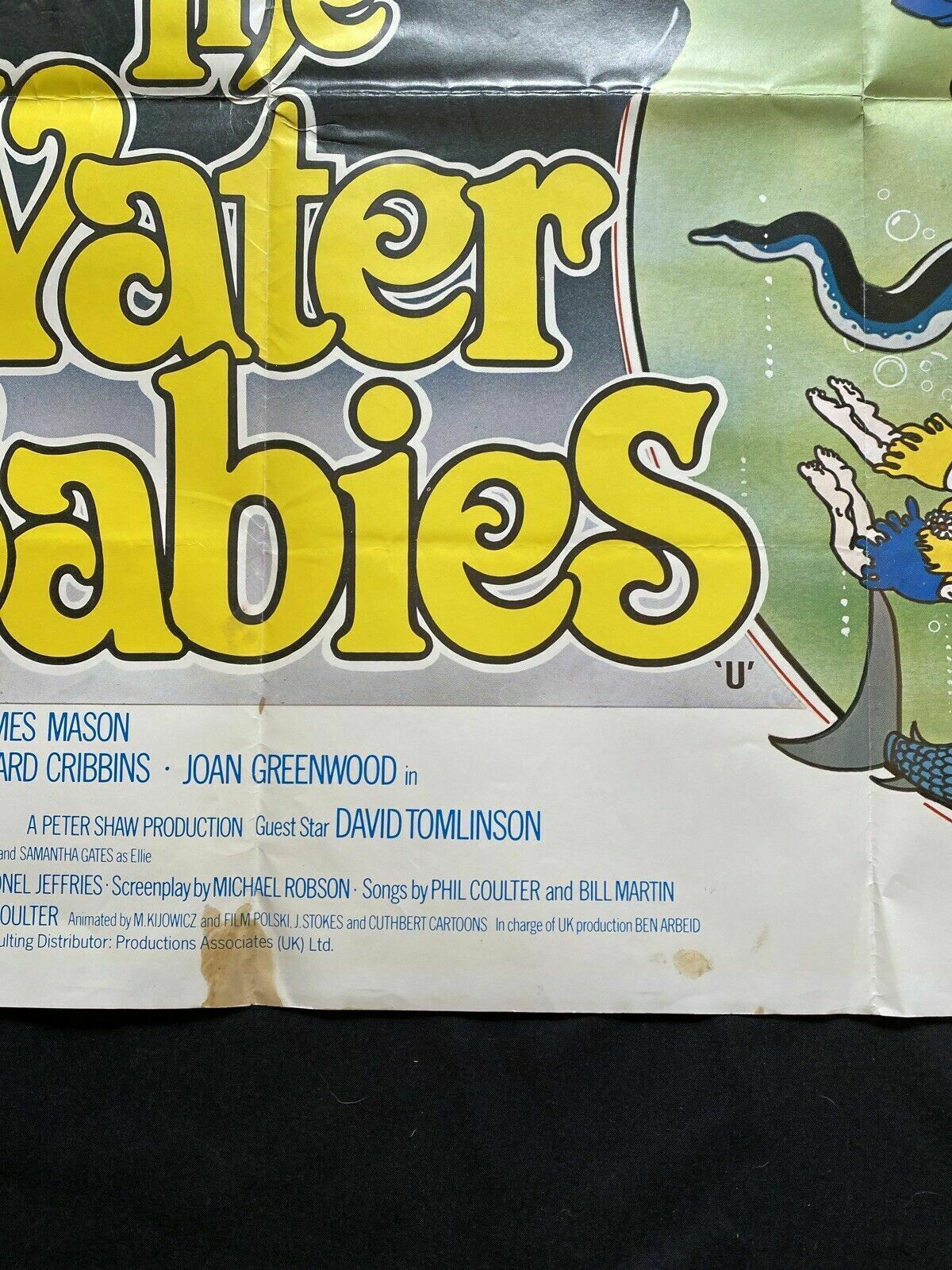ORIGINAL UK QUAD POSTER - Waterbabies - 1978 - 30" x 40" - (6579)