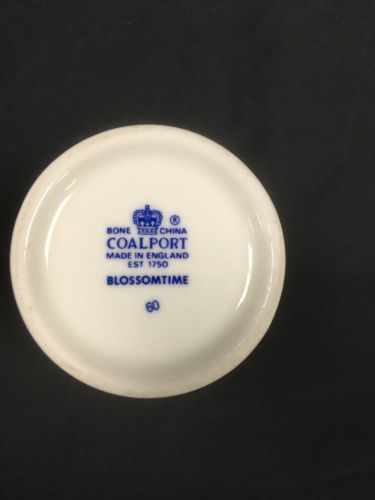 Coalport Blossomtime vase 8cm - Small Bone China collectible -  (2768)