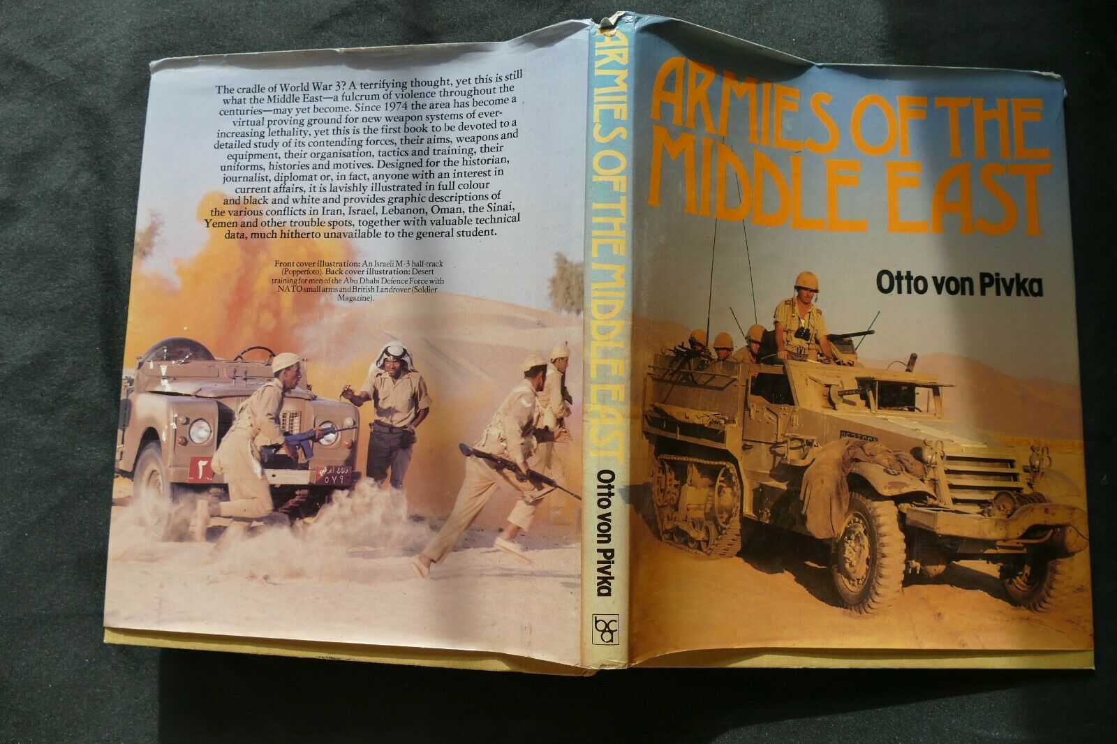 BOOK - ARMIES OF THE MIDDLE EAST - Otto Von Pivka (8726)