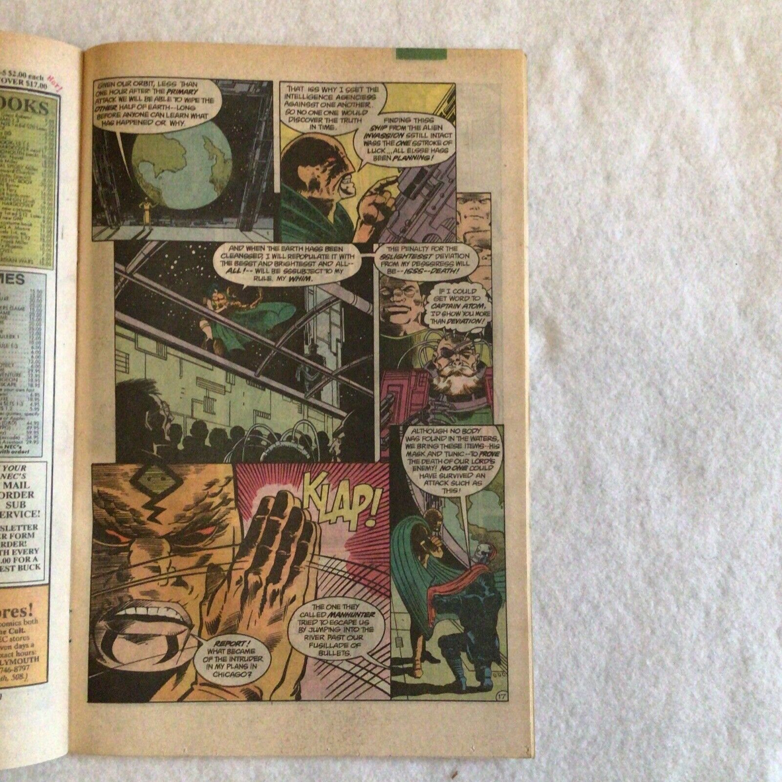 COMIC - DC Comics SUICIDE SQUAD The Janus Directive #8 - 1989 - (8857)