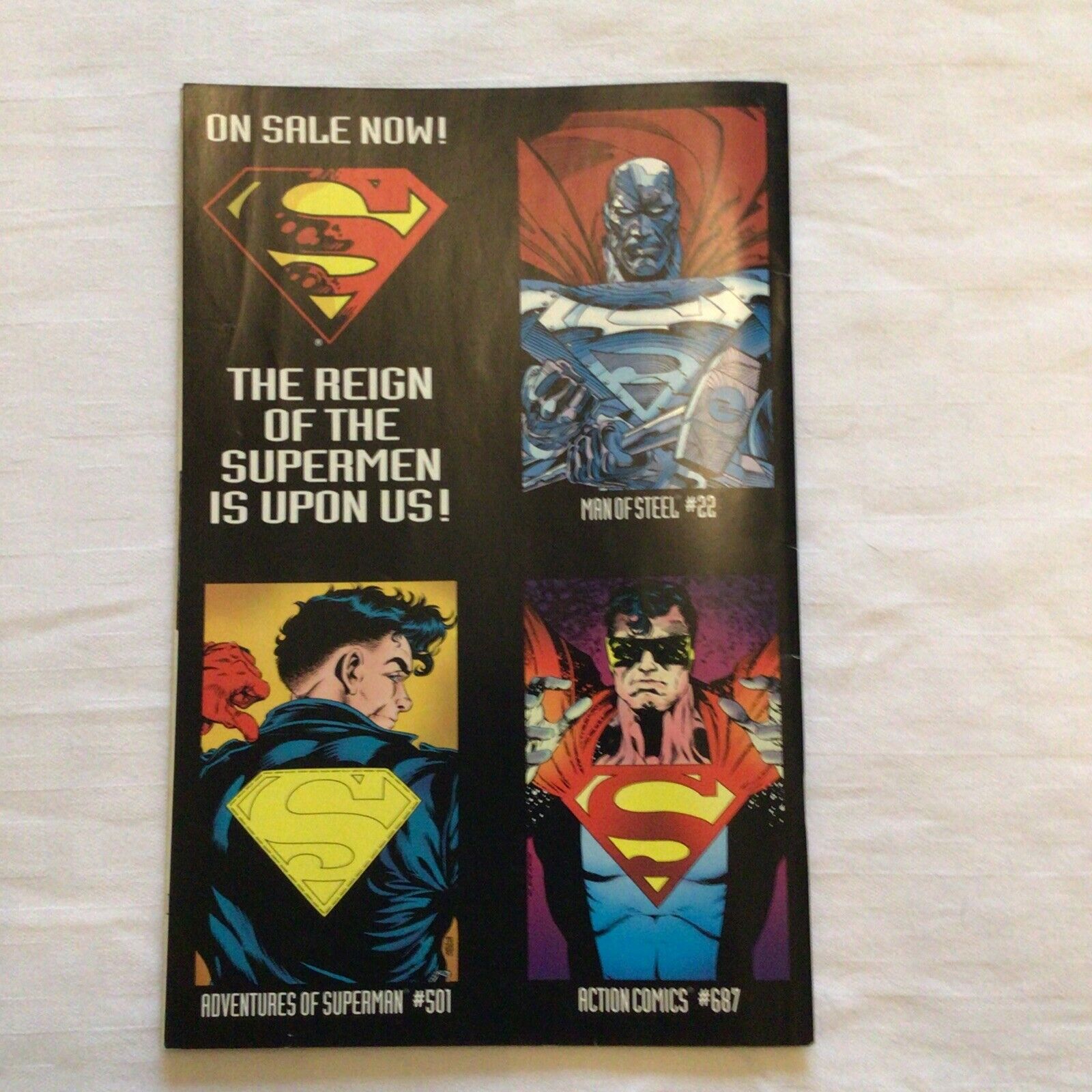 COMIC - DC Comics  SUPERMAN The Reign of Superman MINT 1993 Jun -New York (8876