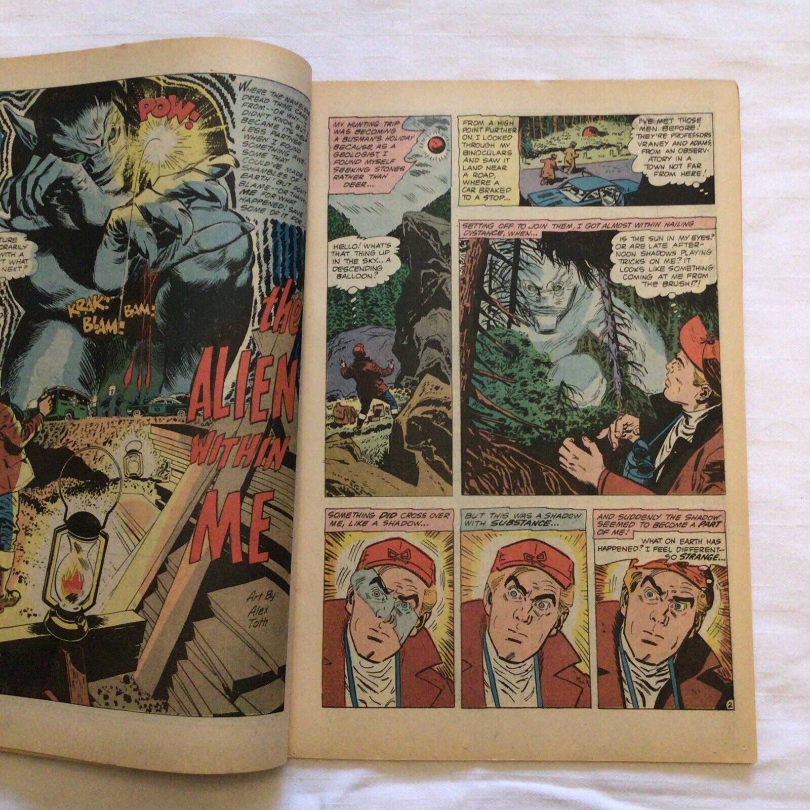 COMIC - DC Comics  The HOUSE OF MYSTERY Do you dare enter? - Nov 1971 (8874)
