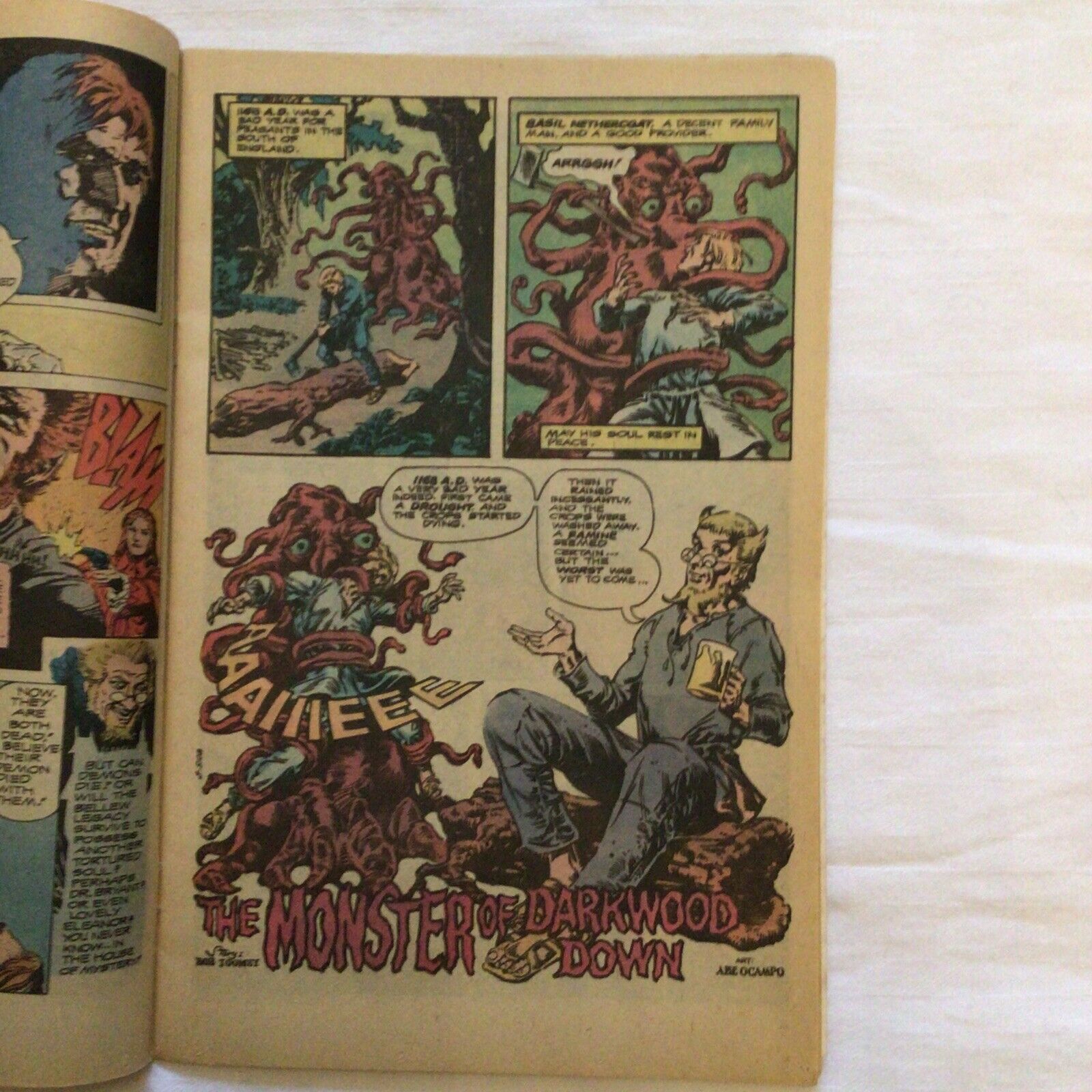 COMIC - DC Comics MYSTERY 4 Sinister shockers - Sep 1978 - New York - (8868)