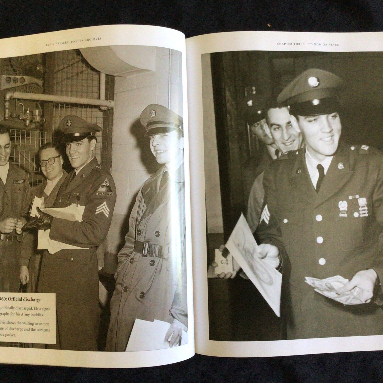 Elvis Presley Unseen Archives - Large Hardback collectors book - (9748)