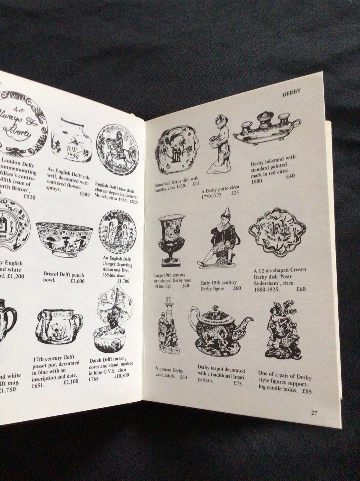 BOOK - Lyle pocket Antiques & Their Values 1976 - CHINA - (8589)