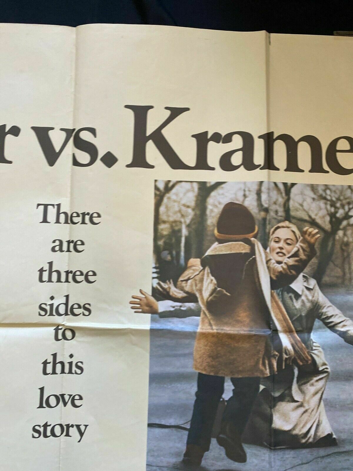 ORIGINAL UK QUAD POSTER - Kramer v Kramer - 1979 30" x 40" - (6565)