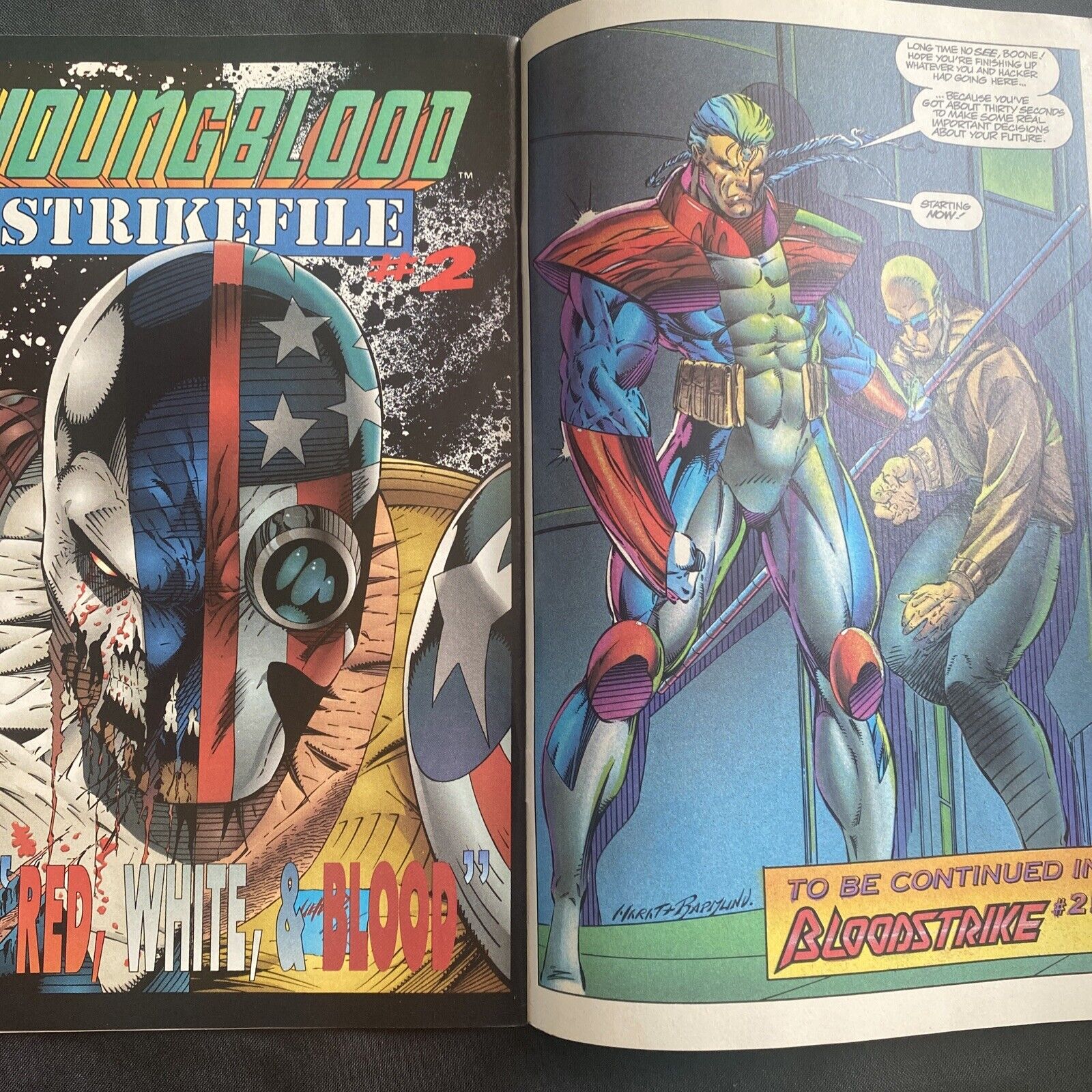 COMIC  - IMAGE Comics -BRIGADE Blood Brothers May 1993  - (8763)