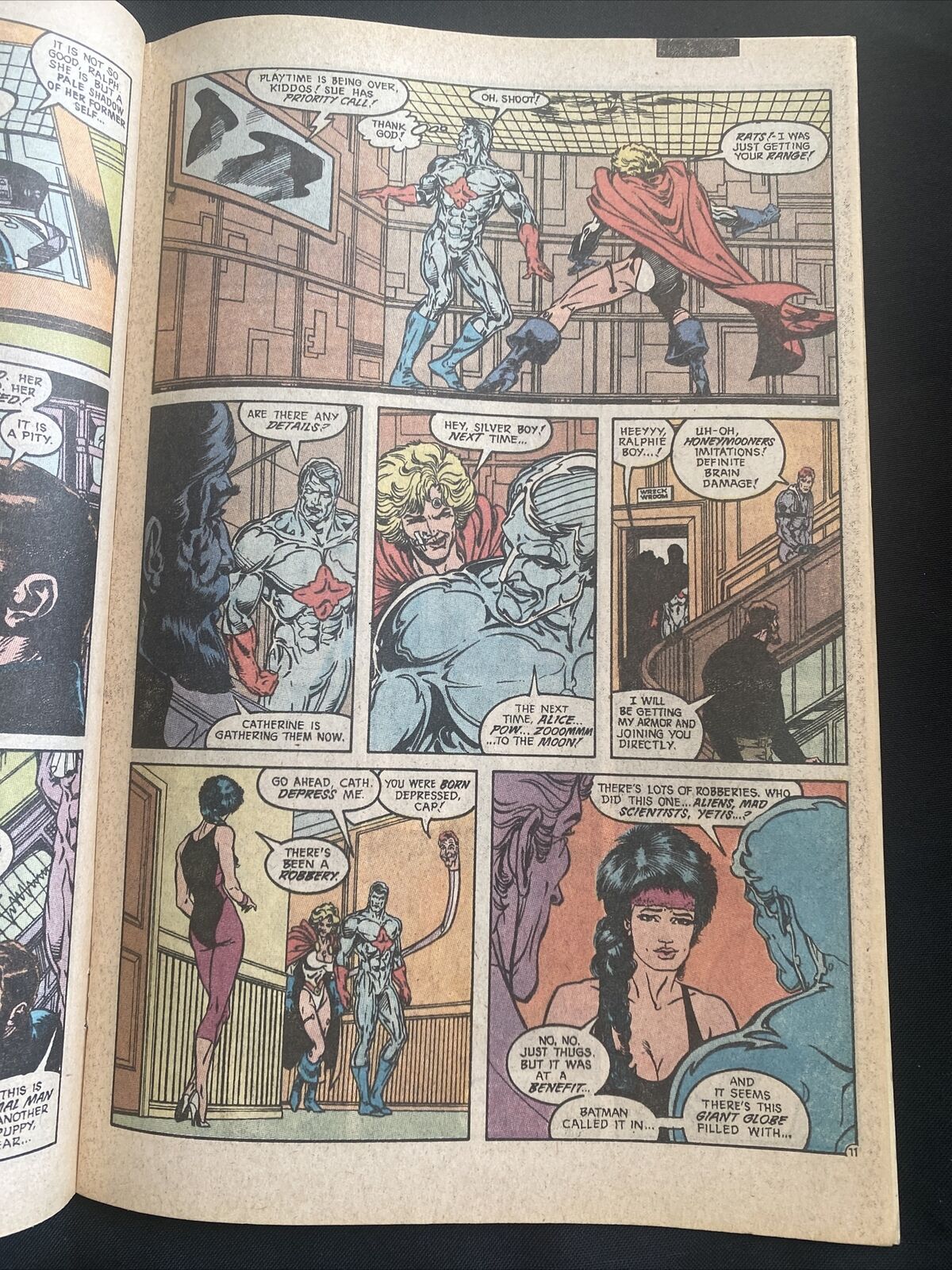COMIC - DC Comics Justice League EUROPE -Jan 1990 - Batman- (8796)