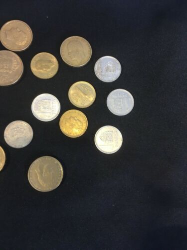 Spain Spanish PTAS Pesetas Coins Franco Carlos x  15- 1950's to 1980's (2838)